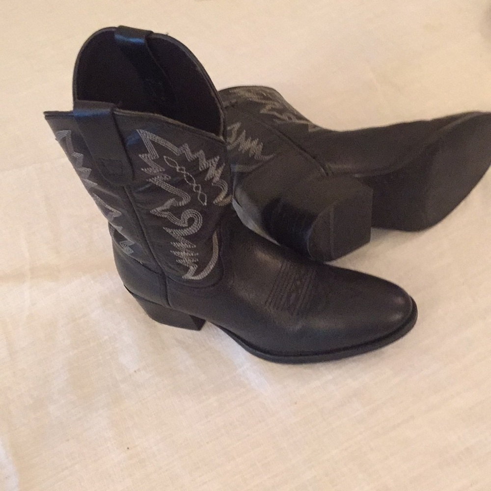 Danpost boot company black leather boots